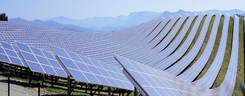 Solar Steel Mounting Structures for Solar Power Plants